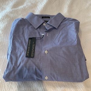 NWT - Banana Republic plaid dress slim fit shirt - Size Large